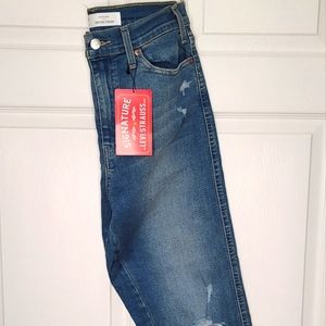 Levi Strauss Heritage High Rise Straight Jeans Size 10 W30